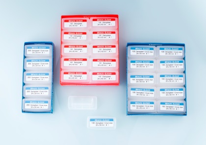 Стекло покровное, 25×50×0,13-0,16 мм, 100 шт/уп. Фото 2