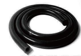 Шланг вакуумный, резиновый, внут. d 8 мм, толщина 5 мм, 1 м, Wiggens