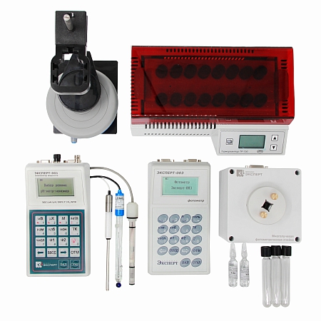 Комплекс для измерения ХПК, БПК, растворенного кислорода, рН и температуры «Эксперт-рН-ХПК-БПК»