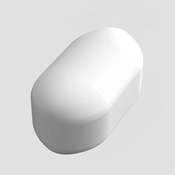 Магнитный перемешивающий элемент, тефлон (PTFE), овальный, 10×6 мм, MSBAR10, DLab, Китай