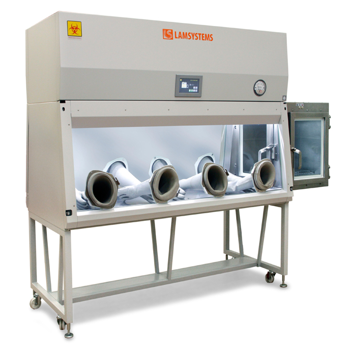 Бокс (шкаф) биологической безопасности, класс III, вертикальный поток, ширина рабочей поверхности 120 см, БМБ-III-«Ламинар-С» Protect vis-a-vis 