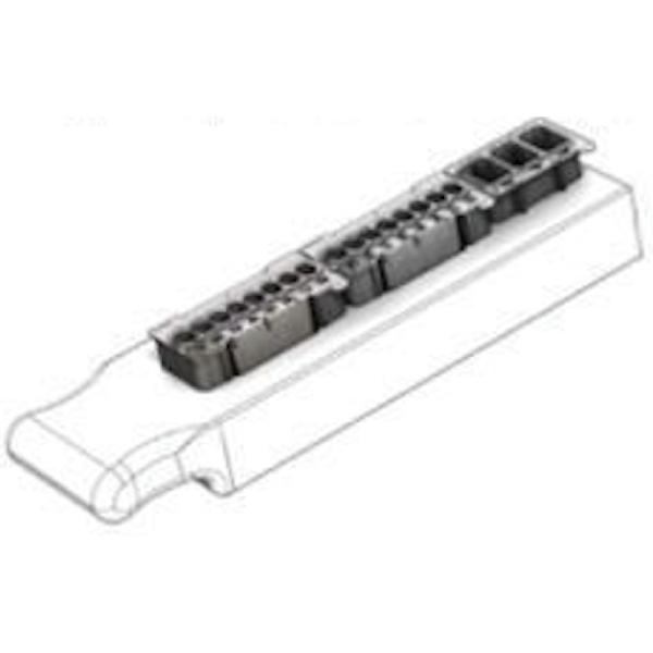 Новые аксессуары в комплектации Qsep1-Plus. Адаптер 16+3-well Sample Tray