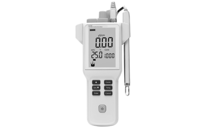 Кондуктометр портативный, 0,01 мкСм/см - 200 мкСм/см, датчик DJS-1VTC, EC210Е, MT Measurement