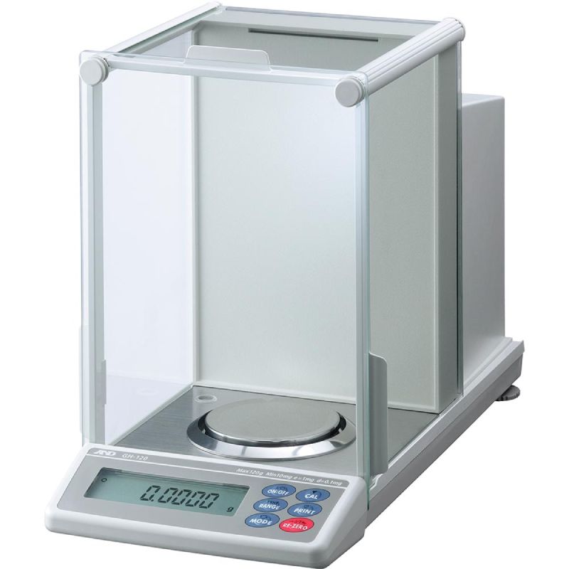 Весы аналитические, 120 г/0,1 мг, внутренняя калибровка, GH-120, A&D (AND)