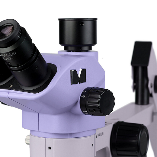 Микроскоп стерео, до 45х, по схеме Грену, для ремонта и пайки, Stereo D7TR, с цифровой камерой CBF10