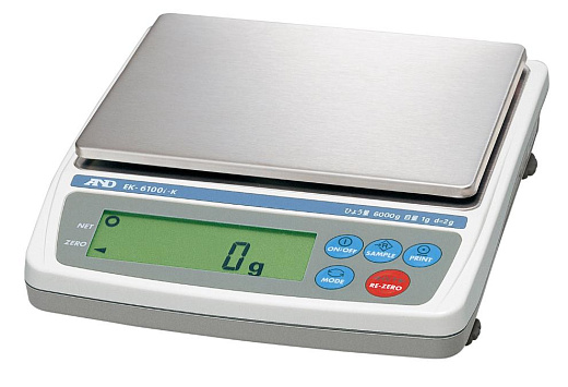 Весы прецизионные, 600 г/0,1 г, внешняя калибровка, EK-600i, A&D