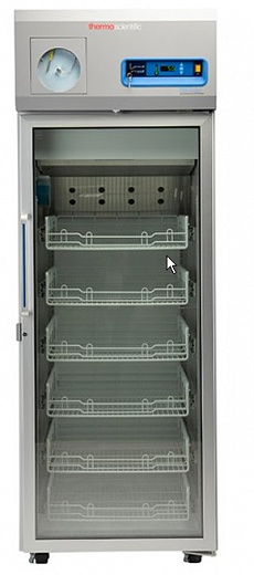 Холодильник, 650 л, +3…+7 °C, вертикальный, стеклянная дверь, 6 корзин, TSX2305PV