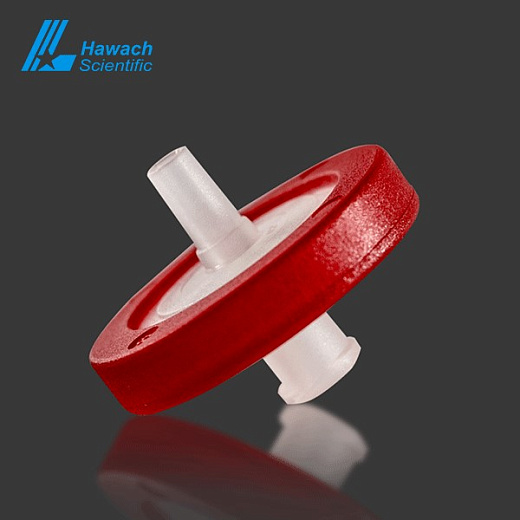 Фильтрующая насадка, d пор 0,10 мкм, d мембраны 25 мм, ацетат целлюлозы, 100 шт./уп., Hawach Scientific, Китай