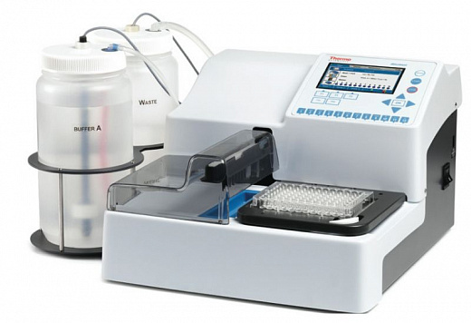 Планшетный промыватель (вошер), 8-канальная головка, 2 бутыли, остаточный объем до 1,5 мкл, Wellwash