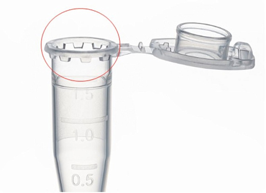 Пробирки типа Эппендорф, 1,5 мл, до 25000 g, с защелкой, градуированные, коричневые, ПП