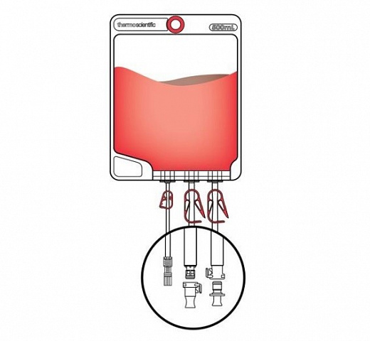 Мешки для сбора, хранения и транспортировки культуральной жидкости Labtainer Pro BPCs, 1000 мл, материал CX5-14, 3 порта, тип 2