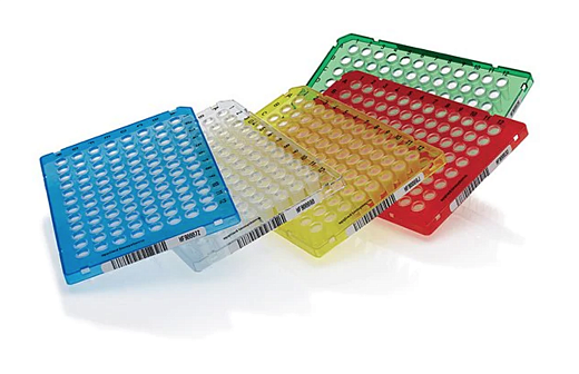Планшеты для ПЦР, 96-лун., MicroAmp EnduraPlate Fast, со штрих-кодом, оптически прозрачные, цветные, 5 шт./уп.