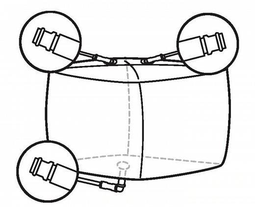 Мешки для сбора, хранения и транспортировки культуральной жидкости 3D Productainer BPCs, 200 литров, материал Aegis5-14, 3 порта, тип 3 Фото 1