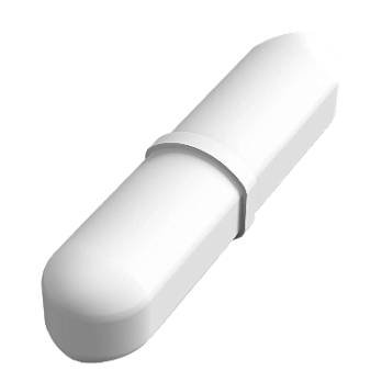 Магнитный перемешивающий элемент, круглый вытянутый, 8×40 мм, DLab, Китай