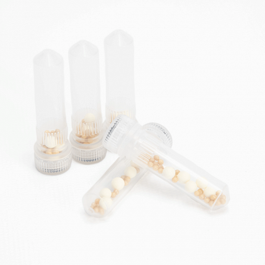 Пробирки 2 мл Lysing Matrix I, шарики из оксида циркония d 2 мм, керамические d 4 мм Фото 1