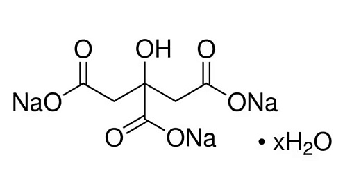 Натрий лимоннокислый трехзамещенный 5,5-водный,  99,8 %, хч, 1 кг, Россия