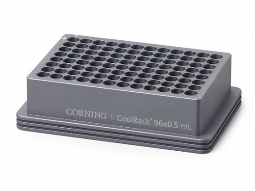Штатив CoolRack 96x0.5 mL, для пробирок объёмом 0,5 мл, 96 мест