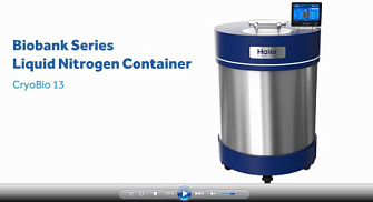 Криохранилище 350 л CryoBio 13, Haier, Китай, видеообзор, англ., 2024 г.