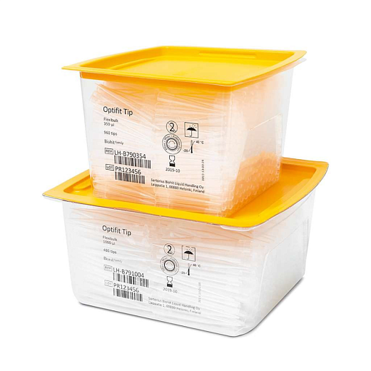 Наконечники до 1000 мкл (от 10 мкл). FlexiBulk, Optifit
