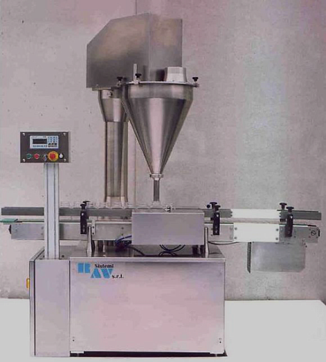 Дозатор порошков полуавтоматический, 32 шт./мин, RAV04L