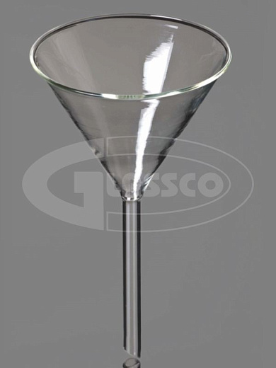 Воронка лабораторная, стекло, d 125 мм, 10 шт./уп.