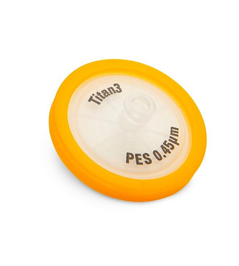 Фильтрующая насадка, d пор 0,45 мкм, d мембраны 30 мм, полиэфирсульфон (PES), Titan3, 100 шт., Thermo FS