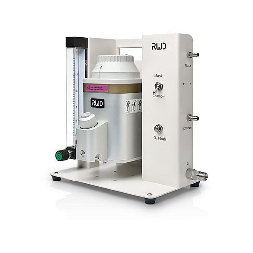 Система анестезии для мелких лабораторных животных до 7 кг, ингаляция изофлураном, заполнение Easy-Fill, 0-4 л, RWD Life Science, Китай