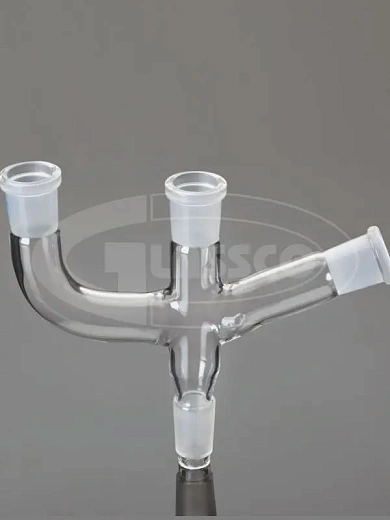 Адаптеры, с двумя параллельными горлышками и одним под углом 45°