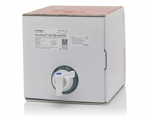 Буфер TBE (Трис-борат-ЭДТА), UltraPure, 10X