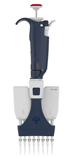 Автоматическая пипетка механическая 0,5-10 мкл, 8-канальная, Pipetman L P8X10L, Gilson