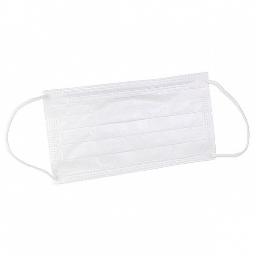 Маска для чистых помещений, с ушными петлями, стерильная, одноразовая, белая, 18 см, Kimtech M3