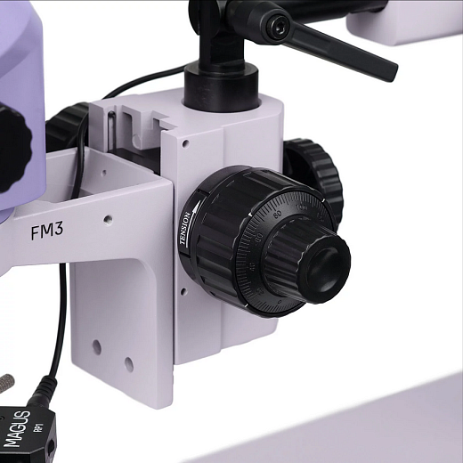 Микроскоп стерео, до 55х, по схеме Грену, Stereo 8BR, Magus (регулировка)