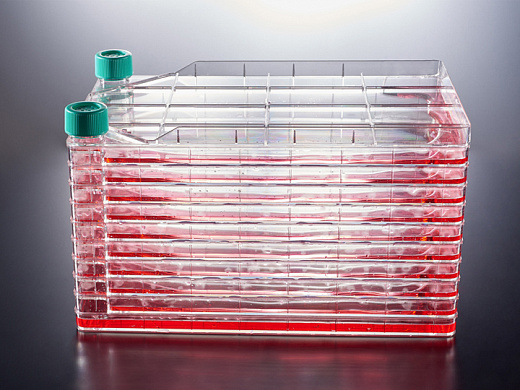 Флакон культуральный, 5 слоя, 3216 см², раб. объём 650-1000 мл, вентиляц. крышка