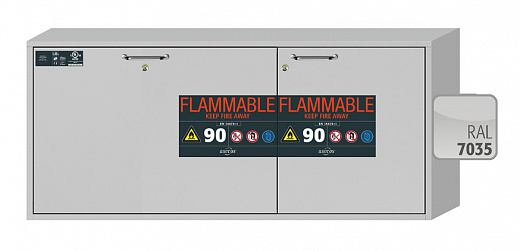 Тумбы для совместного хранения ЛВЖ и прекурсоров, 90 минут, ширина 59 – 140 см, выдвижные ящики UB-S-90 Фото 5