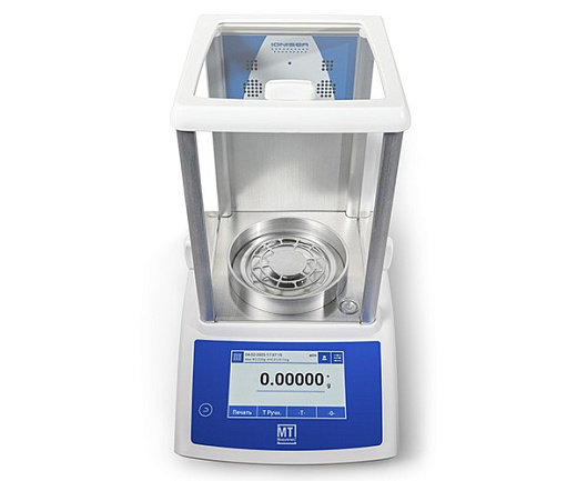 Весы аналитические, полумикро, 62 г/0,01 мг, встроенный ионизатор, внутренняя калибровка, MT-BH65i, MT Measurement