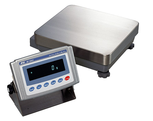 Весы технические, 12 кг/0,1 г, внутренняя калибровка, IP 65, GP-12K, A&D
