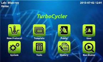 ДНК-амплификатор с термоблоком, TurboCycler 2, градиентный, меню управления