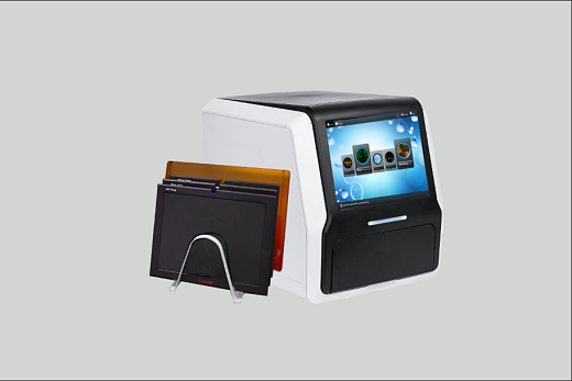 Гельдокументирующая система MINI Space 1000, тачскрин, лоток белого, синего, УФ света, Tanon