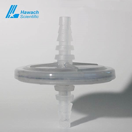 Фильтрующая насадка, d пор 5,0 мкм, d мембраны 33 мм, политетрафторэтилен (PTFE), гидрофобный, 50 шт./уп., Hawach Scientific, Китай