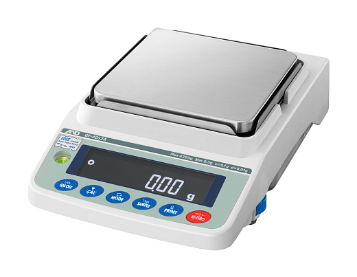 Весы прецизионные, 8100 г/0,1 г, внешняя калибровка, GF-8000, A&D