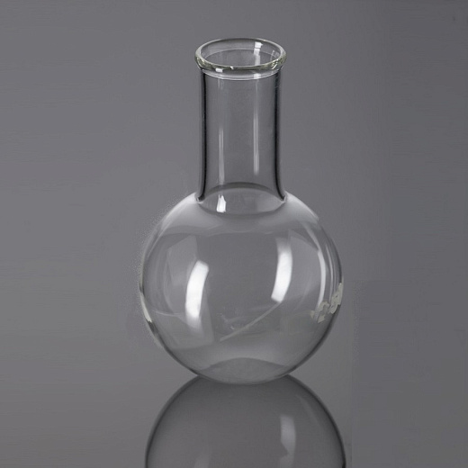 Колба круглодонная, 250 мл, d горла 34 мм, Glassco