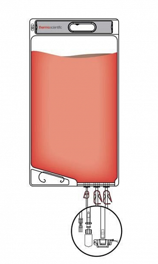 Мешки для сбора, хранения и транспортировки культуральной жидкости Labtainer Pro BPCs, 10000 мл, материал CX5-14, 3 порта, тип 2