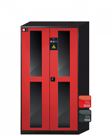 Шкафы для хранения химикатов, ширина 54 – 105 см, стеклянные окна, без вытяжных фланцев Фото 7