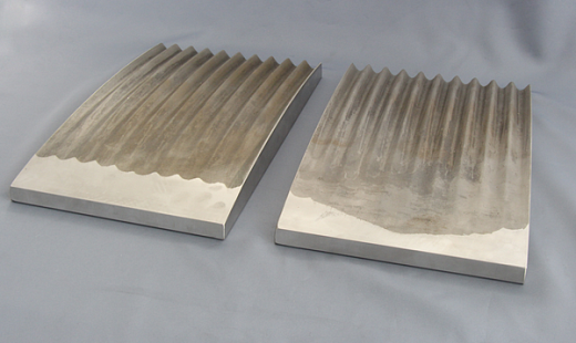 Щёки мелющие для BB 300, нержавеющая сталь, 1 пара