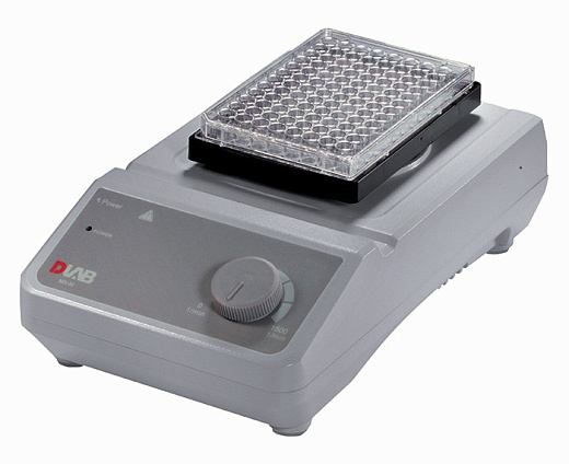 Вортекс-шейкер, до 1500 об/мин, амплитуда 4.5 мм, регулируемая скорость, сменные платформы для планшет и микропробирок, MX-M