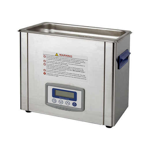 Ультразвуковая баня (мойка) 3 л, без подогрева, без крышки, с лотком, серия Eco