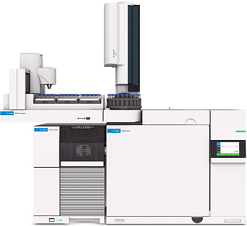 ГХ 8860 с одноквадрупольным масс-спектрометрическим детектором 5977C и ALS7650A и лотком на 150 виал