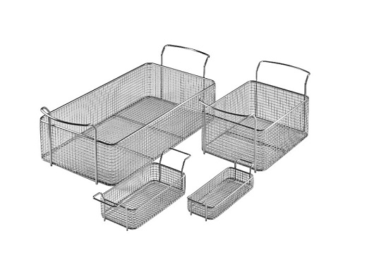 Корзина для ультразвуковой ванны, нержавеющая сталь 18/10, 480х280х200 мм, ячейки 8х8х1 мм, 1 шт., Bochem