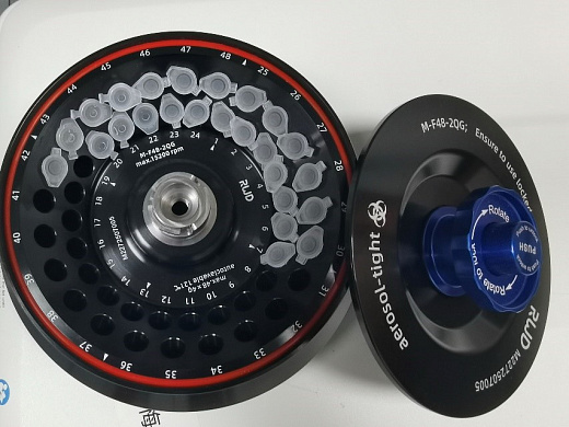 Ротор угловой, 15000 об/мин, 24652 g, 18×5 мл конические, аэрозольнепр. крышка, для центрифуги M1416R, RWD Life Science, Китай