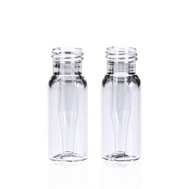 Виала 2,0 мл, прозрачное стекло, 12×32 мм, горло винтовое, со вставкой 0,2 мл, 100 шт./уп., ALWSCI Technologies